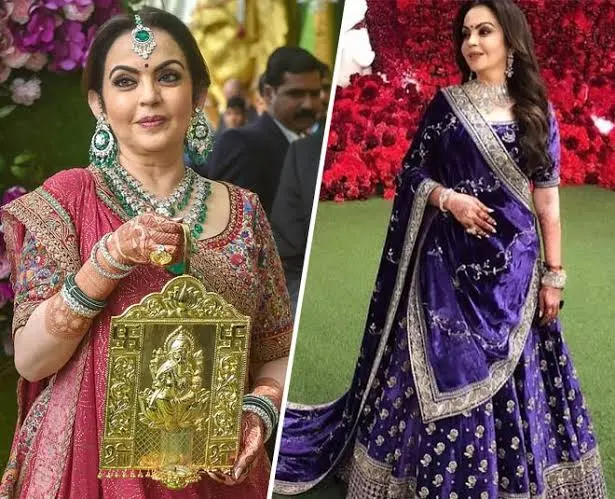 Nita Ambani gives lakhs of rupees to wear a saree..