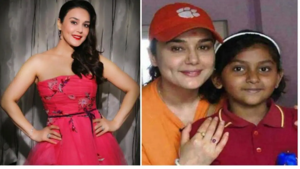 preity-zinta-adopted-34-orphan-girl