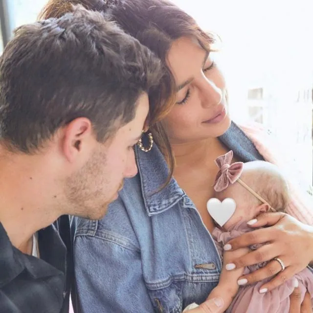 priyanka with her cute daughter