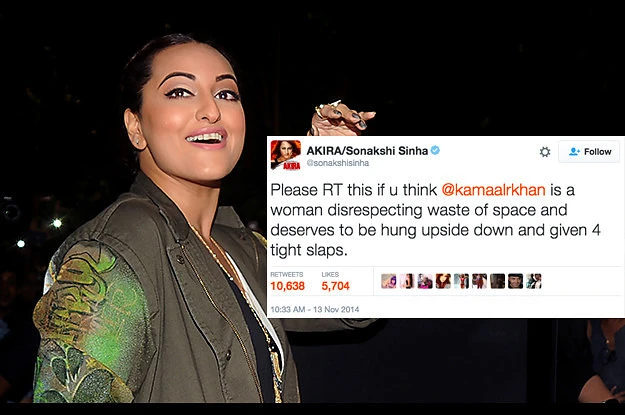 Father supports KRK who commented on Sonakshi's private part