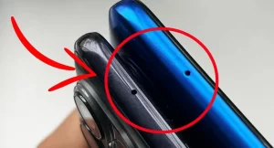 SMALL HOLE IN PHONES