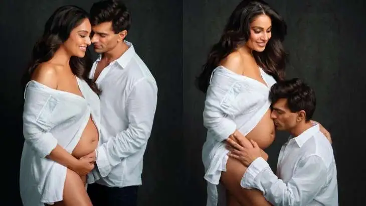 bipasha basu flaunt her baby bump