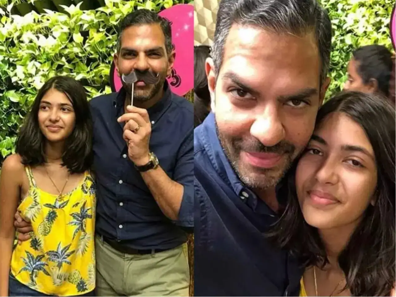 samyara kapoor with her father