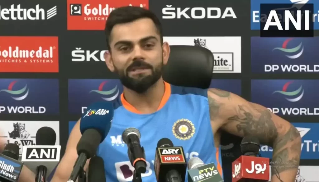 Virat Kohli said only MS Dhoni supported me in my bad times