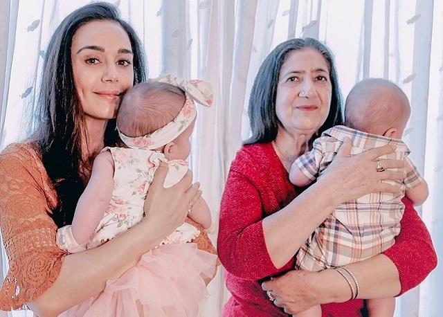 preity-zinta-shares-a-beautiful-picture-with-twins-on-childrens-day-fans-cannot-take-their-eyes-off