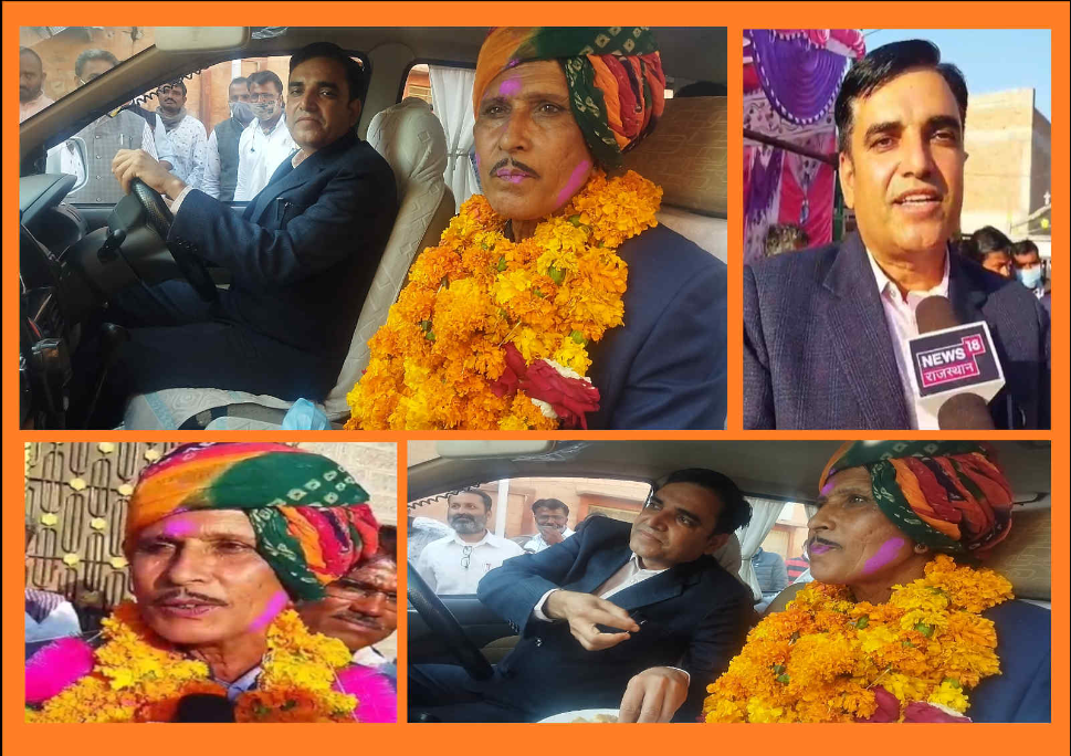 collector-of-barmer-gave-honor-to-his-driver-on-his-farewell