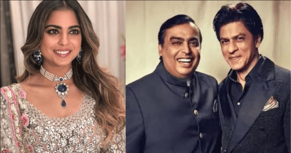 isha-ambani-told-shahrukh-khan-is-her-fatherknow-the-reason