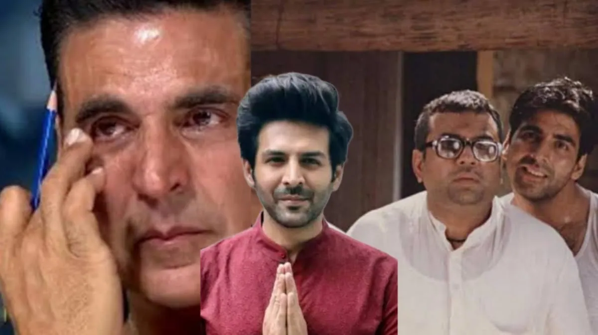 kartik aryan replaced akshay kumar in hera pheri 3