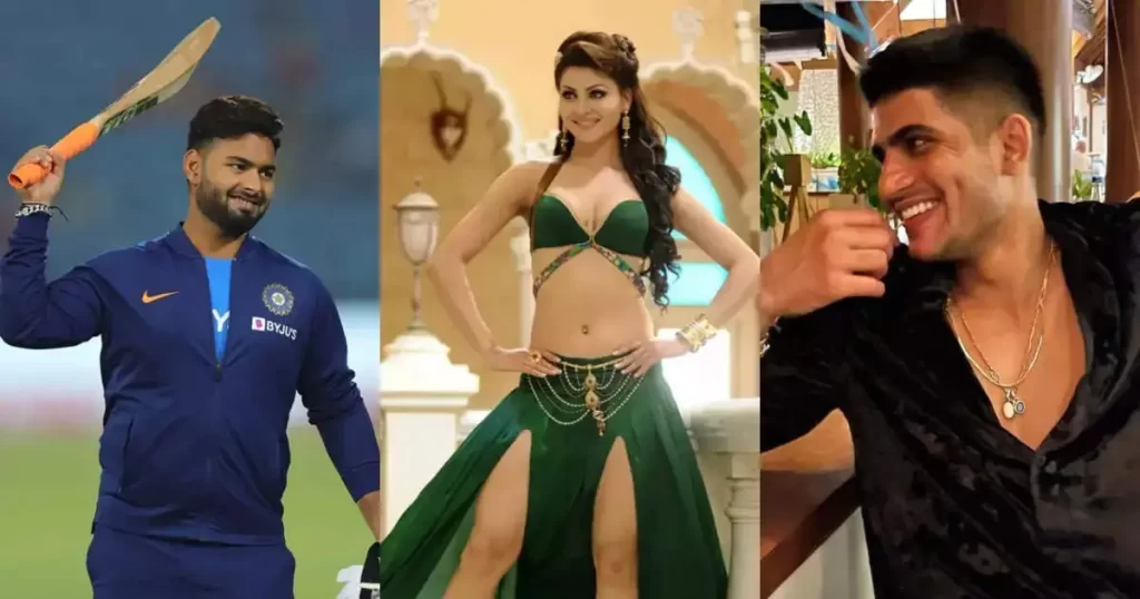 shubman-gill-reveals-the-relationship-between-rishabh-pant-and-urvashi-rautela