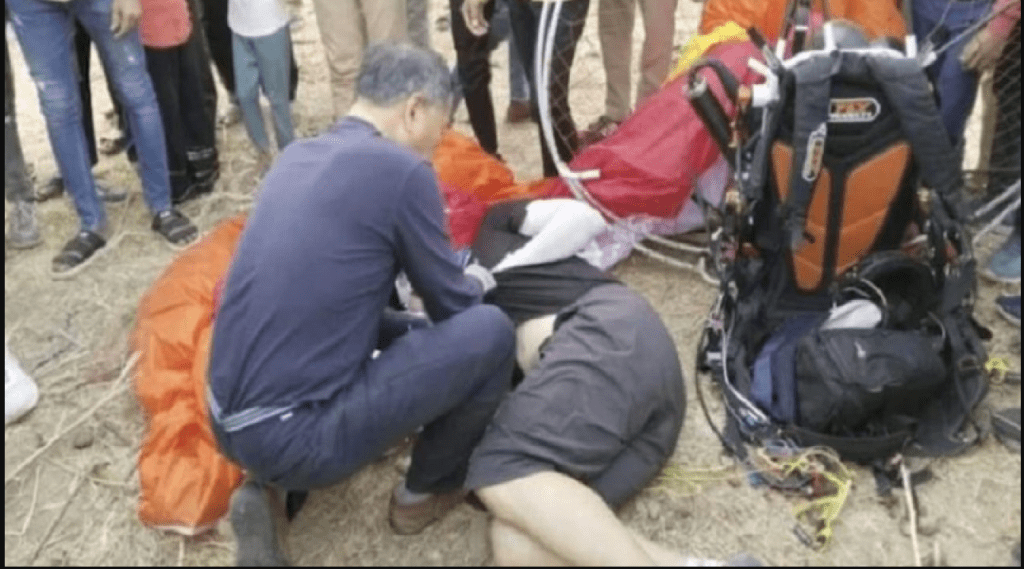 a-korean-man-died-in-gujarat-while-paragliding