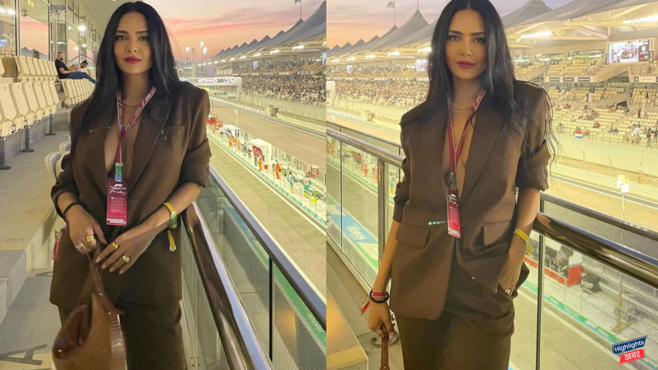 esha-gupta-was-seen-without-wearing-a-bra-in-the-stadium