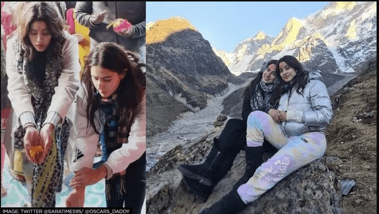 sara-ali-khan-and-janhvi-kapoor-got-stuck-on-the-mountains-while-climbing-kedarnath