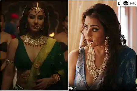 shilpa-showed-her-bold-look-in-her-web-series-paurushpur