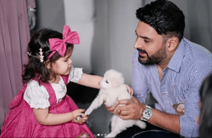 viral-photos-kapil-sharma-celebrated-his-daughters-third-birthday